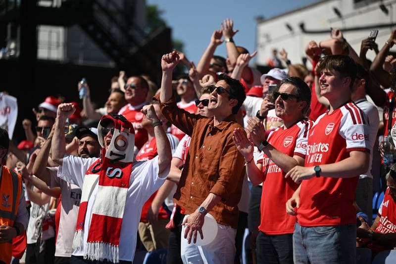 Football. Premier League. Crystal Palace - Arsenal. 24.05.2026