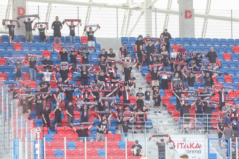 Football. Betclic I liga. Odra Opole - Polonia Warszawa. 24.05.2026