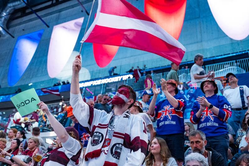 Ice Hockey. IIHF Ice Hockey World Championship. Great Britain - Latvia. 24.05.2026
