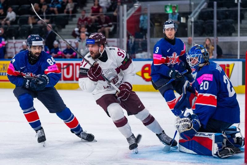 Ice Hockey. IIHF Ice Hockey World Championship. Great Britain - Latvia. 24.05.2026
