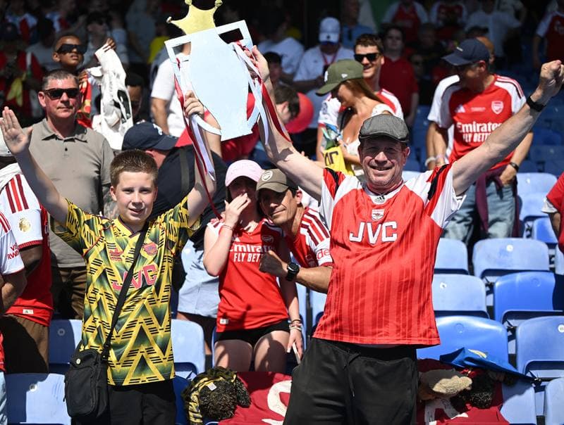 Football. Premier League. Crystal Palace - Arsenal. 24.05.2026