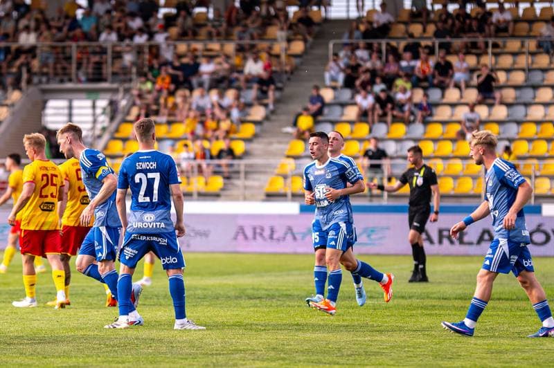 Football. Betclic 1. Liga. Znicz Pruszkow - Ruch Chorzow. 24.05.2026
