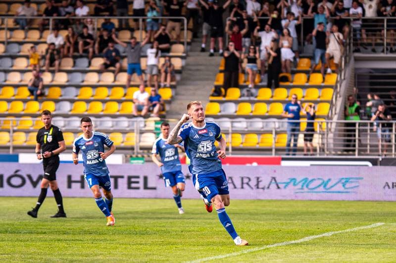 Football. Betclic 1. Liga. Znicz Pruszkow - Ruch Chorzow. 24.05.2026