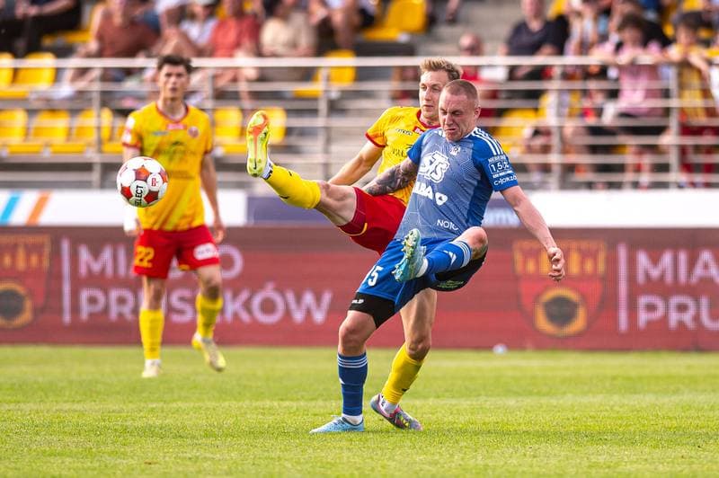 Football. Betclic 1. Liga. Znicz Pruszkow - Ruch Chorzow. 24.05.2026
