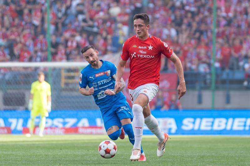 Football. Betclic 1. Liga. Wisla Krakow - Pogon Siedlce. 24.05.2026