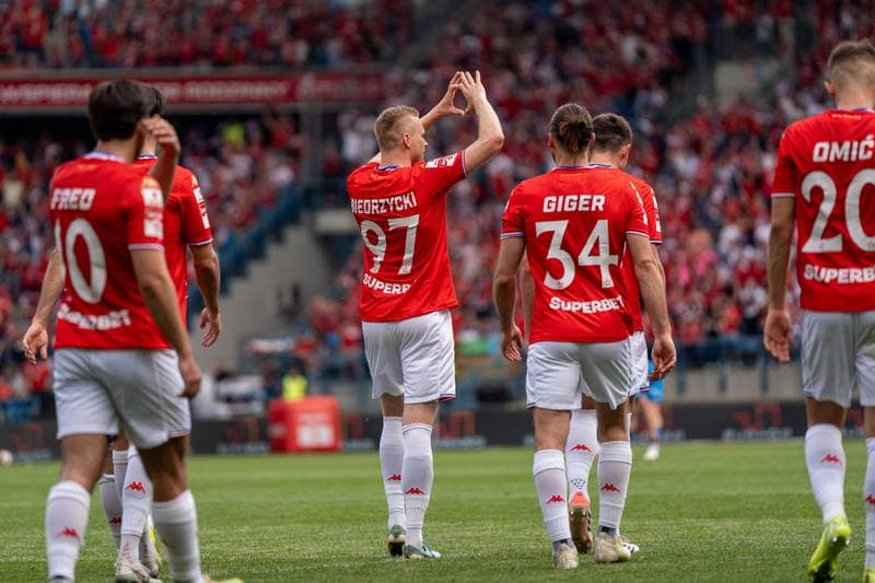 Football. Betclic 1. Liga. Wisla Krakow - Pogon Siedlce. 24.05.2026