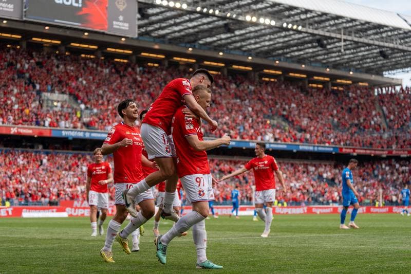 Football. Betclic 1. Liga. Wisla Krakow - Pogon Siedlce. 24.05.2026