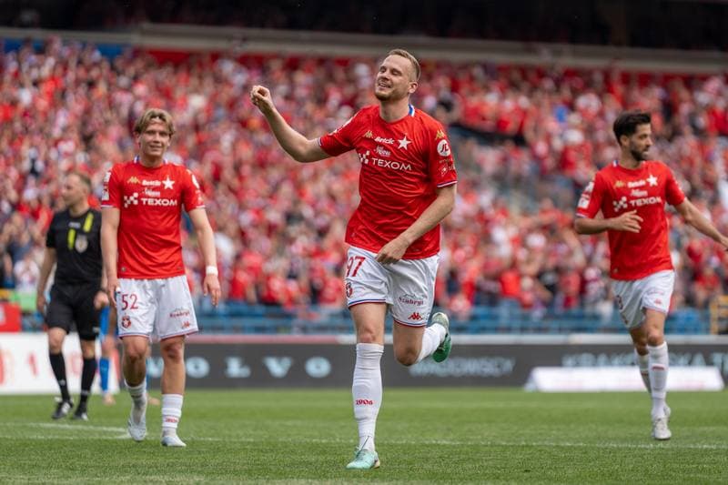 Football. Betclic 1. Liga. Wisla Krakow - Pogon Siedlce. 24.05.2026