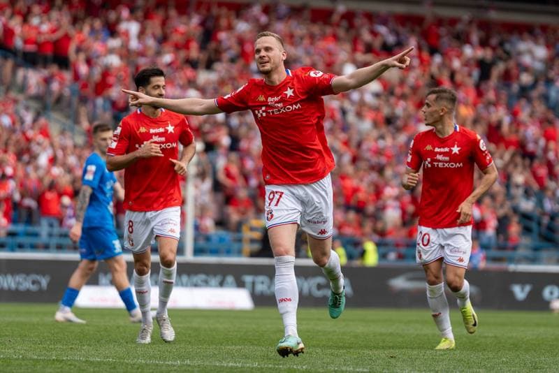 Football. Betclic 1. Liga. Wisla Krakow - Pogon Siedlce. 24.05.2026