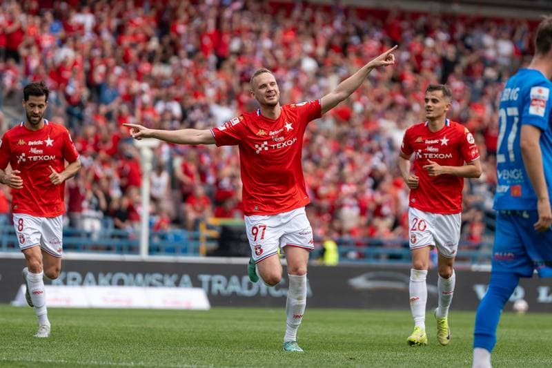 Football. Betclic 1. Liga. Wisla Krakow - Pogon Siedlce. 24.05.2026