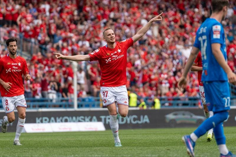 Football. Betclic 1. Liga. Wisla Krakow - Pogon Siedlce. 24.05.2026