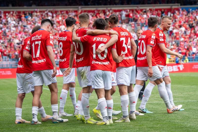 Football. Betclic 1. Liga. Wisla Krakow - Pogon Siedlce. 24.05.2026