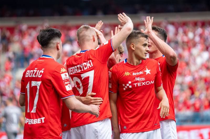 Football. Betclic 1. Liga. Wisla Krakow - Pogon Siedlce. 24.05.2026