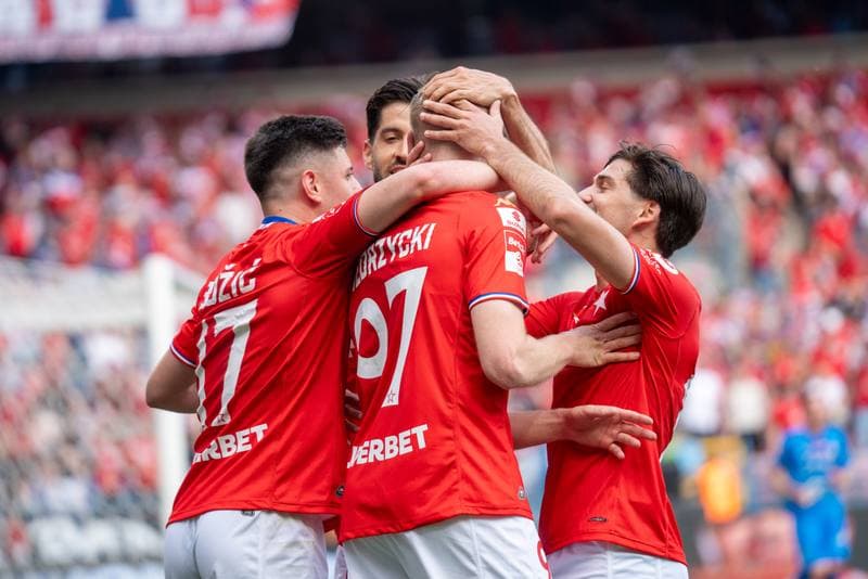 Football. Betclic 1. Liga. Wisla Krakow - Pogon Siedlce. 24.05.2026
