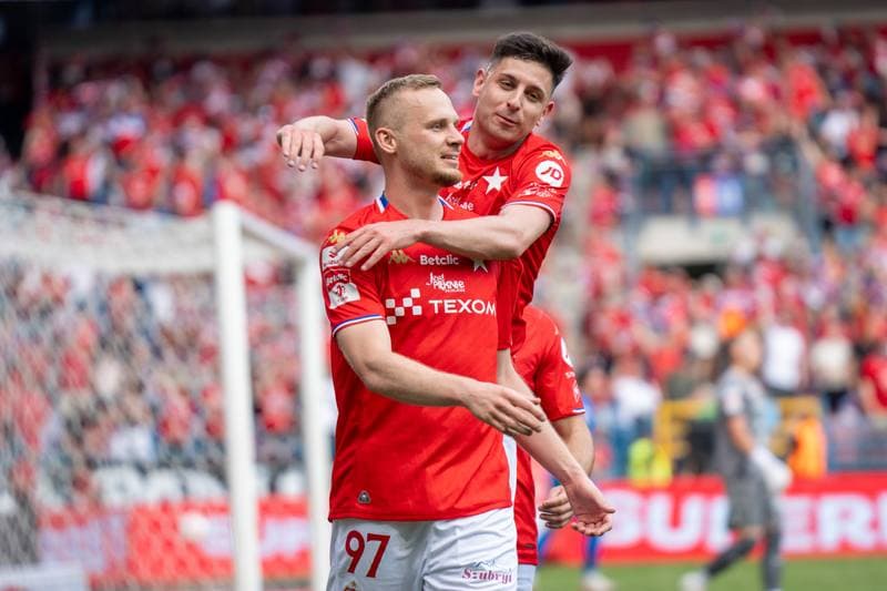 Football. Betclic 1. Liga. Wisla Krakow - Pogon Siedlce. 24.05.2026