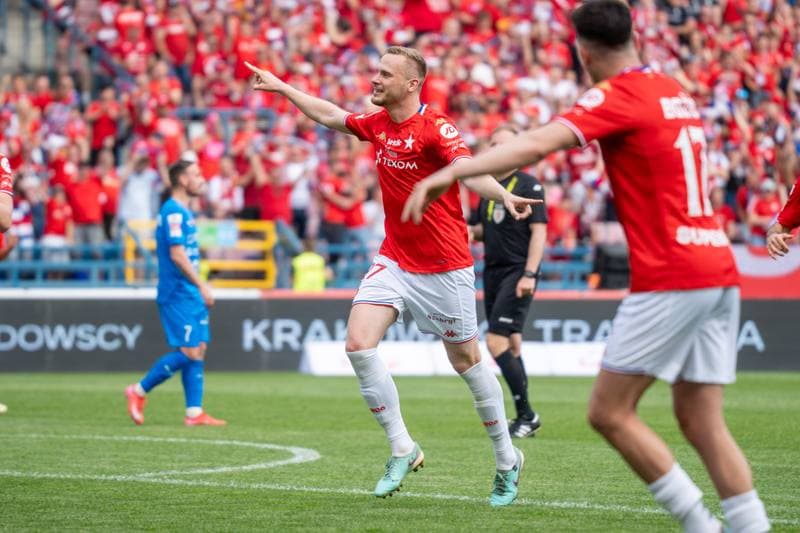 Football. Betclic 1. Liga. Wisla Krakow - Pogon Siedlce. 24.05.2026