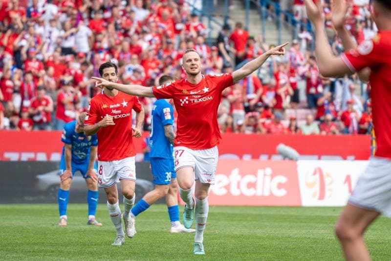 Football. Betclic 1. Liga. Wisla Krakow - Pogon Siedlce. 24.05.2026