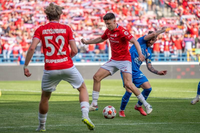 Football. Betclic 1. Liga. Wisla Krakow - Pogon Siedlce. 24.05.2026