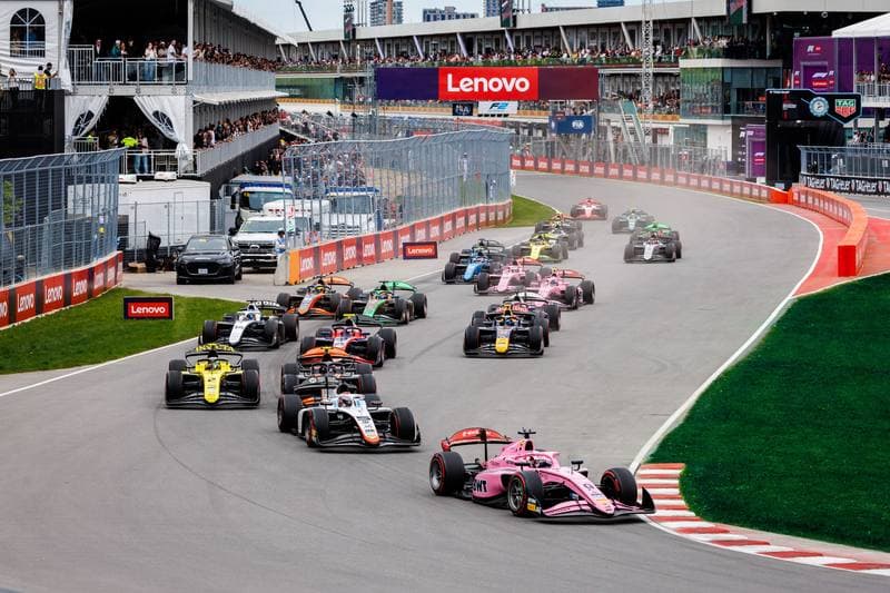 Motorsport. Formula 2. Canadian Grand Prix. 23.05.2026