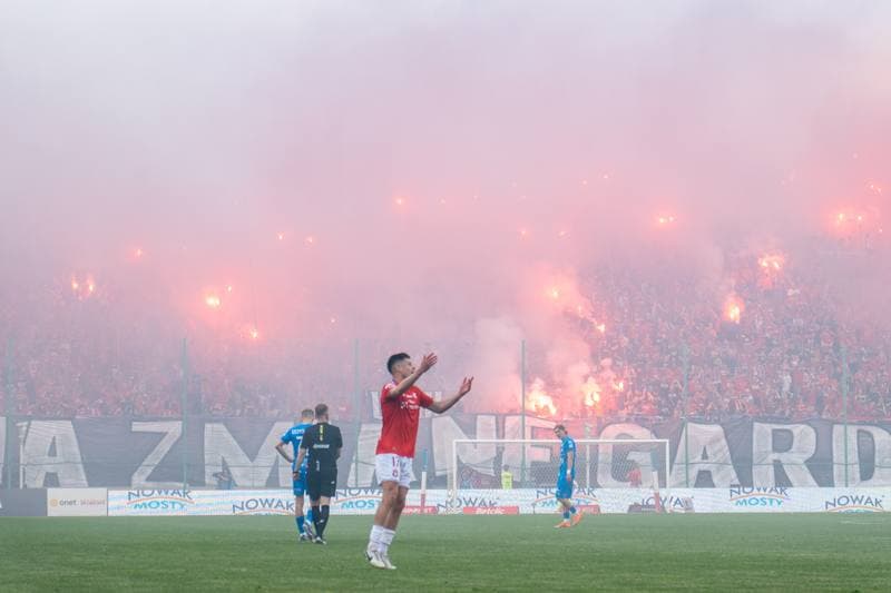 Football. Betclic 1. Liga. Wisla Krakow - Pogon Siedlce. 24.05.2026