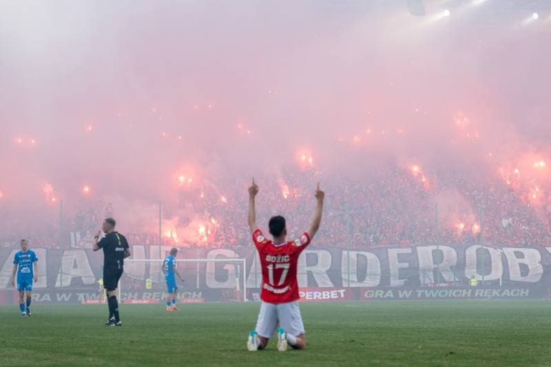 Football. Betclic 1. Liga. Wisla Krakow - Pogon Siedlce. 24.05.2026