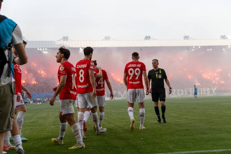 Football. Betclic 1. Liga. Wisla Krakow - Pogon Siedlce. 24.05.2026