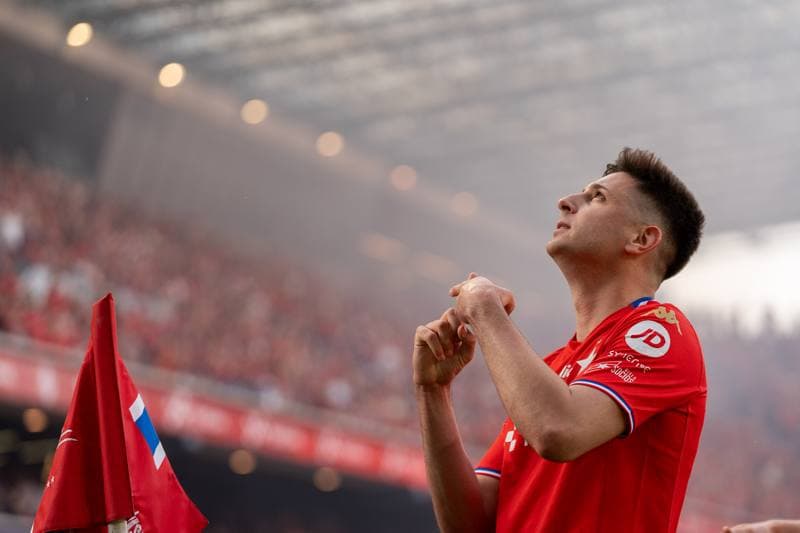Football. Betclic 1. Liga. Wisla Krakow - Pogon Siedlce. 24.05.2026