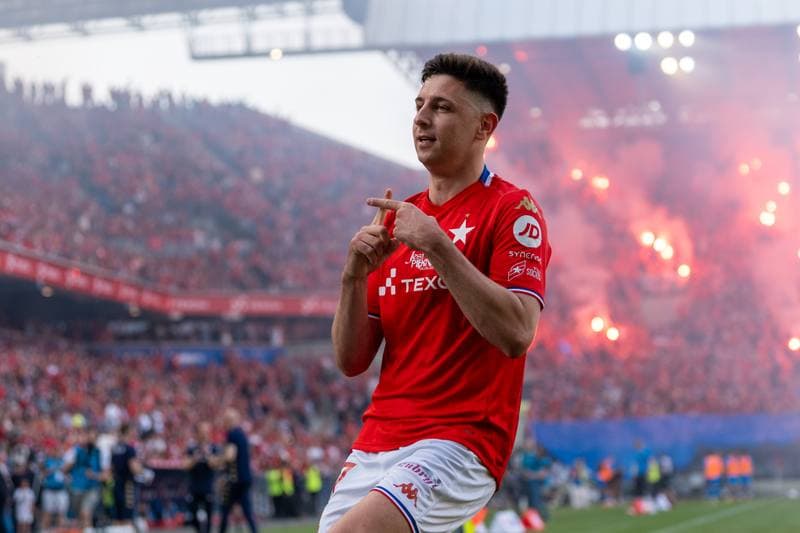 Football. Betclic 1. Liga. Wisla Krakow - Pogon Siedlce. 24.05.2026