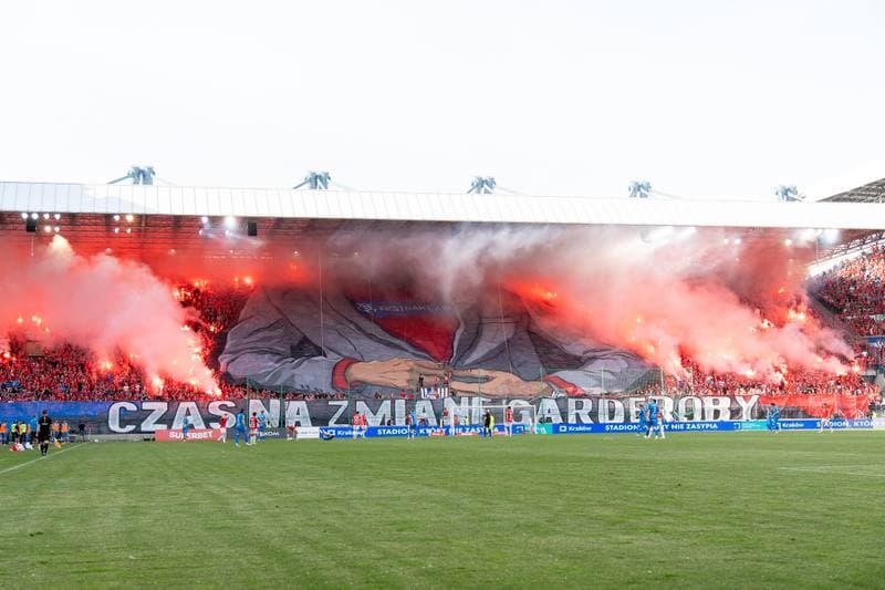 Football. Betclic 1. Liga. Wisla Krakow - Pogon Siedlce. 24.05.2026