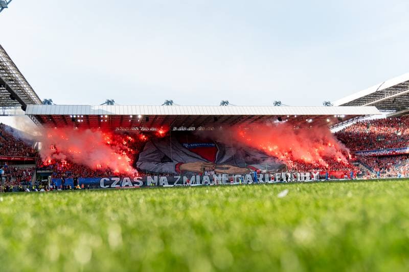 Football. Betclic 1. Liga. Wisla Krakow - Pogon Siedlce. 24.05.2026