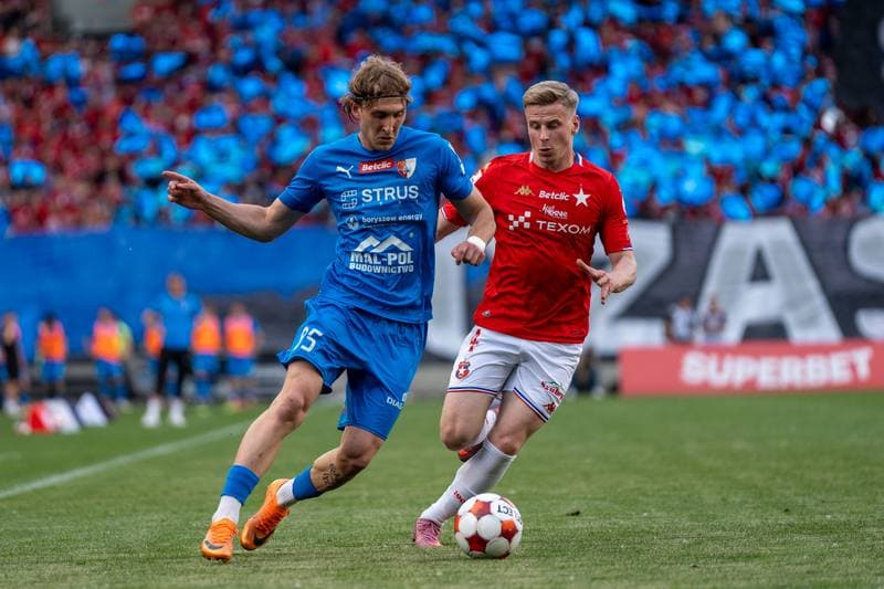 Football. Betclic 1. Liga. Wisla Krakow - Pogon Siedlce. 24.05.2026