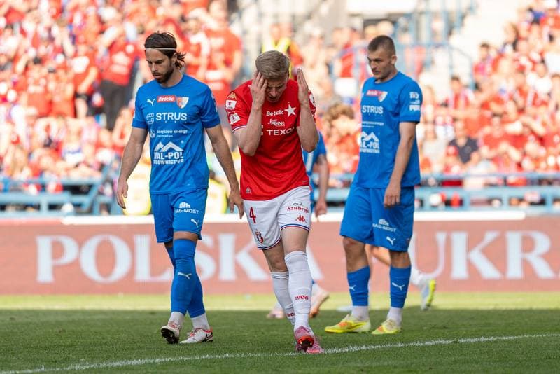 Football. Betclic 1. Liga. Wisla Krakow - Pogon Siedlce. 24.05.2026
