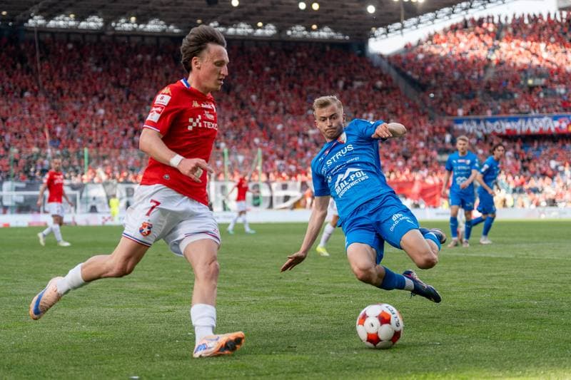 Football. Betclic 1. Liga. Wisla Krakow - Pogon Siedlce. 24.05.2026