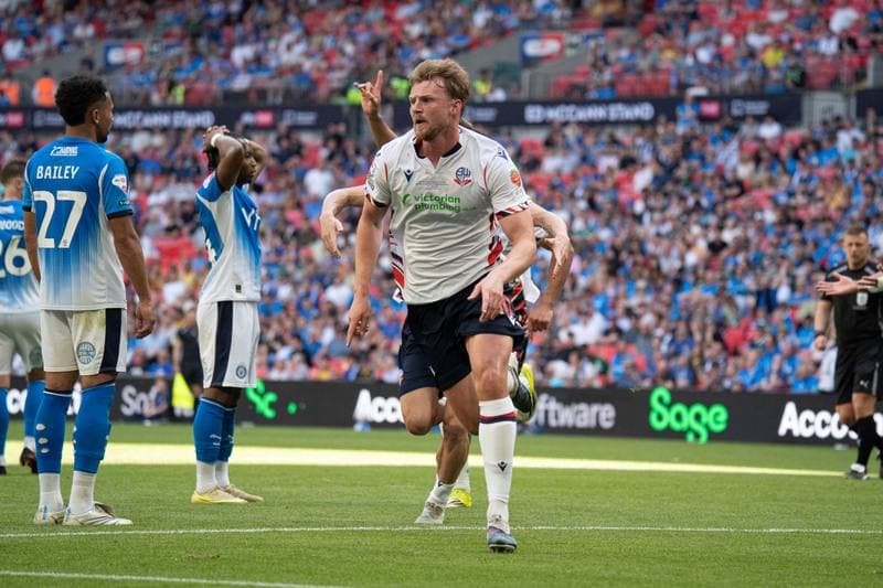 Football. Sky Bet League One Play-Off Final. Bolton Wanderers - Stockport County. 29.05.2026