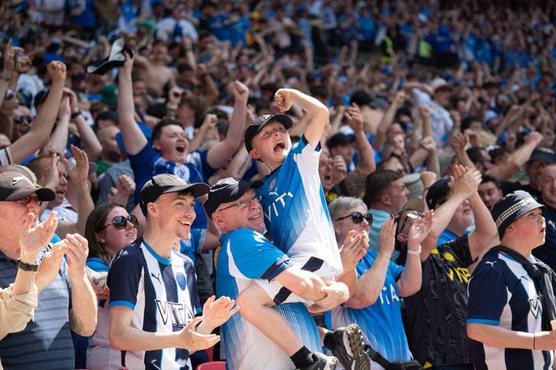 Football. Sky Bet League One Play-Off Final. Bolton Wanderers - Stockport County. 29.05.2026