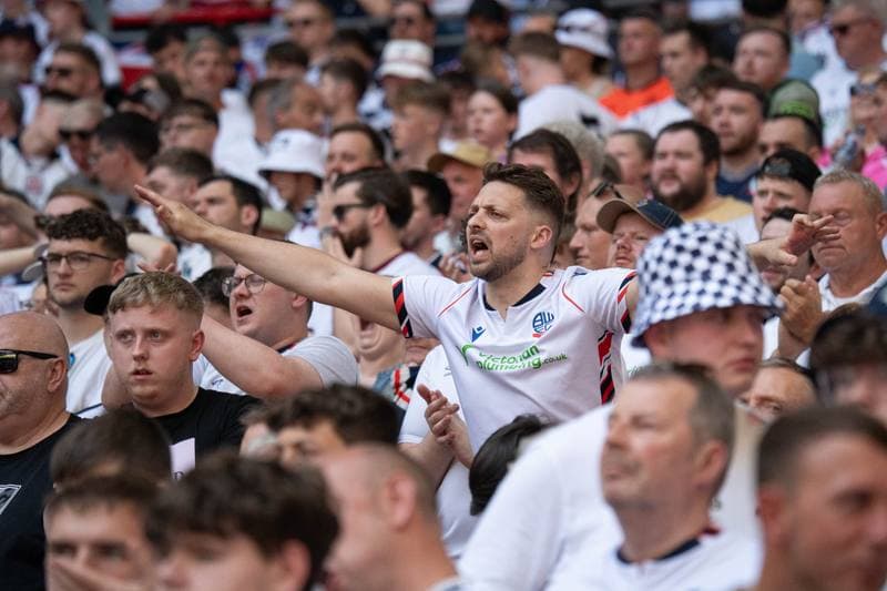 Football. Sky Bet League One Play-Off Final. Bolton Wanderers - Stockport County. 29.05.2026