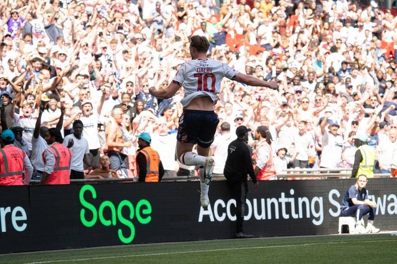 Football. Sky Bet League One Play-Off Final. Bolton Wanderers - Stockport County. 29.05.2026