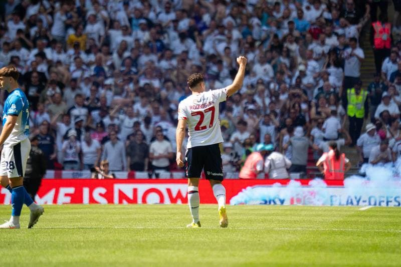 Football. Sky Bet League One Play-Off Final. Bolton Wanderers - Stockport County. 29.05.2026