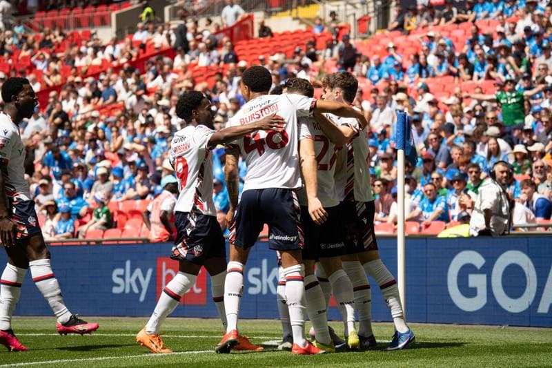 Football. Sky Bet League One Play-Off Final. Bolton Wanderers - Stockport County. 29.05.2026