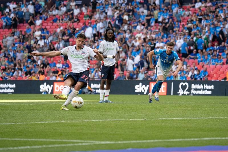 Football. Sky Bet League One Play-Off Final. Bolton Wanderers - Stockport County. 29.05.2026