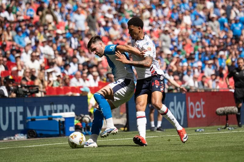 Football. Sky Bet League One Play-Off Final. Bolton Wanderers - Stockport County. 29.05.2026
