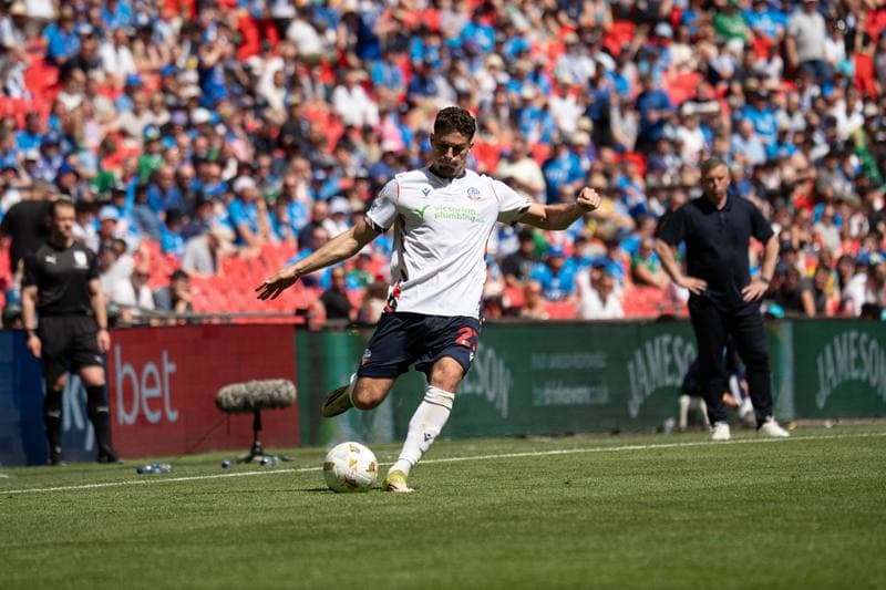 Football. Sky Bet League One Play-Off Final. Bolton Wanderers - Stockport County. 29.05.2026