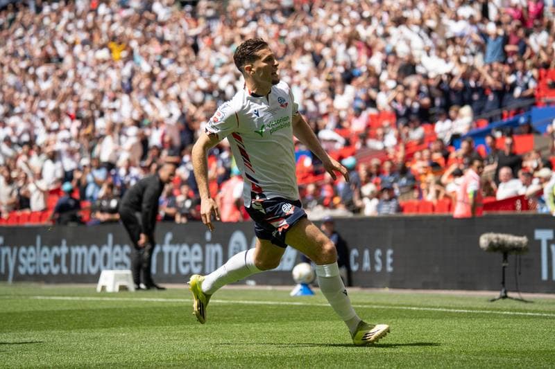 Football. Sky Bet League One Play-Off Final. Bolton Wanderers - Stockport County. 29.05.2026