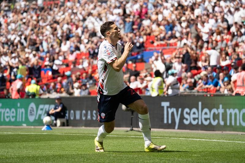 Football. Sky Bet League One Play-Off Final. Bolton Wanderers - Stockport County. 29.05.2026