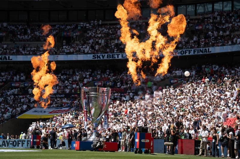 Football. Sky Bet League One Play-Off Final. Bolton Wanderers - Stockport County. 29.05.2026