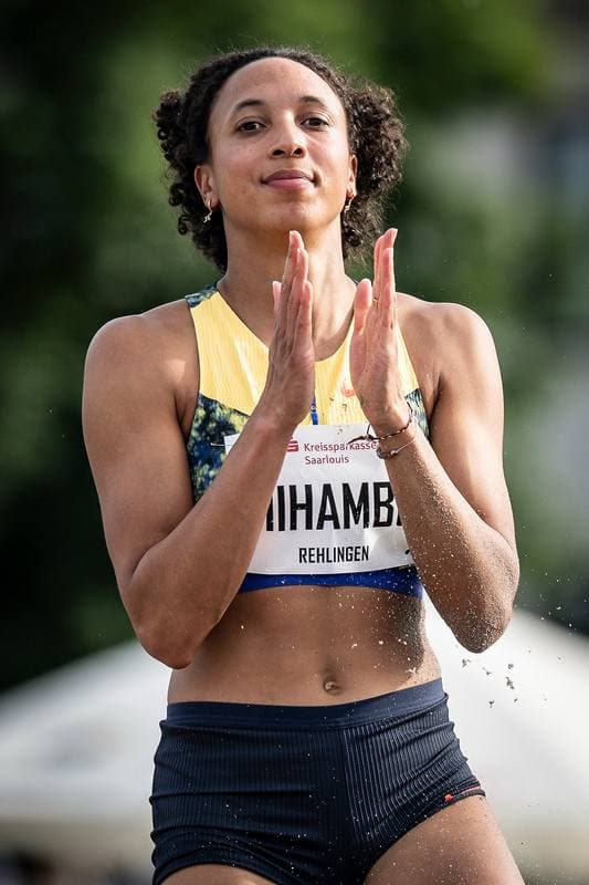 Athletics. 61. Internationales Pfingstsportfest. Yemisi Mabry - . 24.05.2026