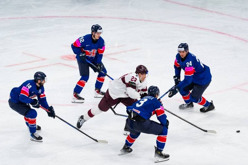 Ice Hockey. IIHF Ice Hockey World Championship. Great Britain - Latvia. 24.05.2026