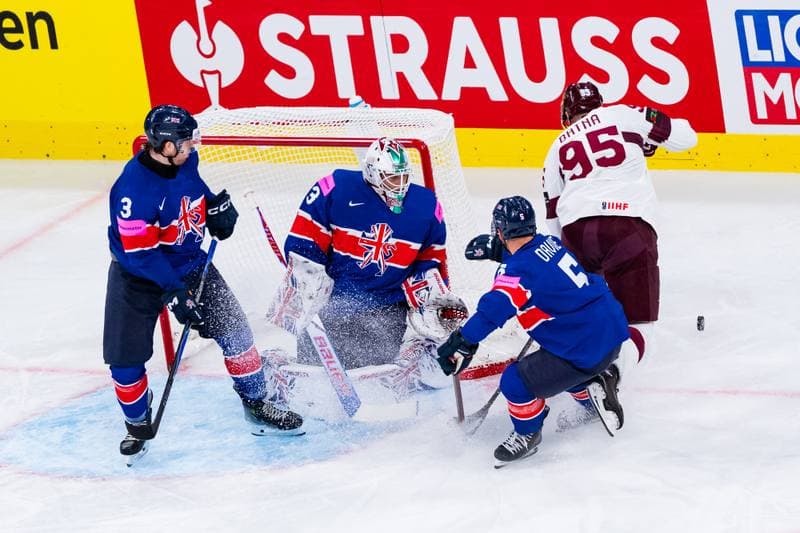 Ice Hockey. IIHF Ice Hockey World Championship. Great Britain - Latvia. 24.05.2026
