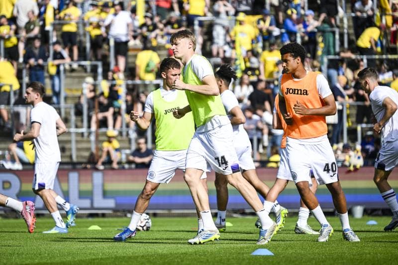 Football. Jupiler Pro League. Royale Union Saint-Gilloise - RSC Anderlecht. 24.05.2026