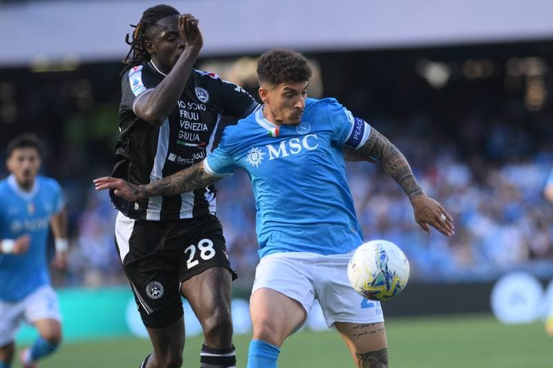 Football. Serie A. Napoli - Udinese. 24.05.2026